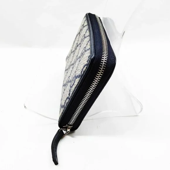 Authentic Gucci GG Supreme Canvas Zip Around Wallet - Picture 4 of 12